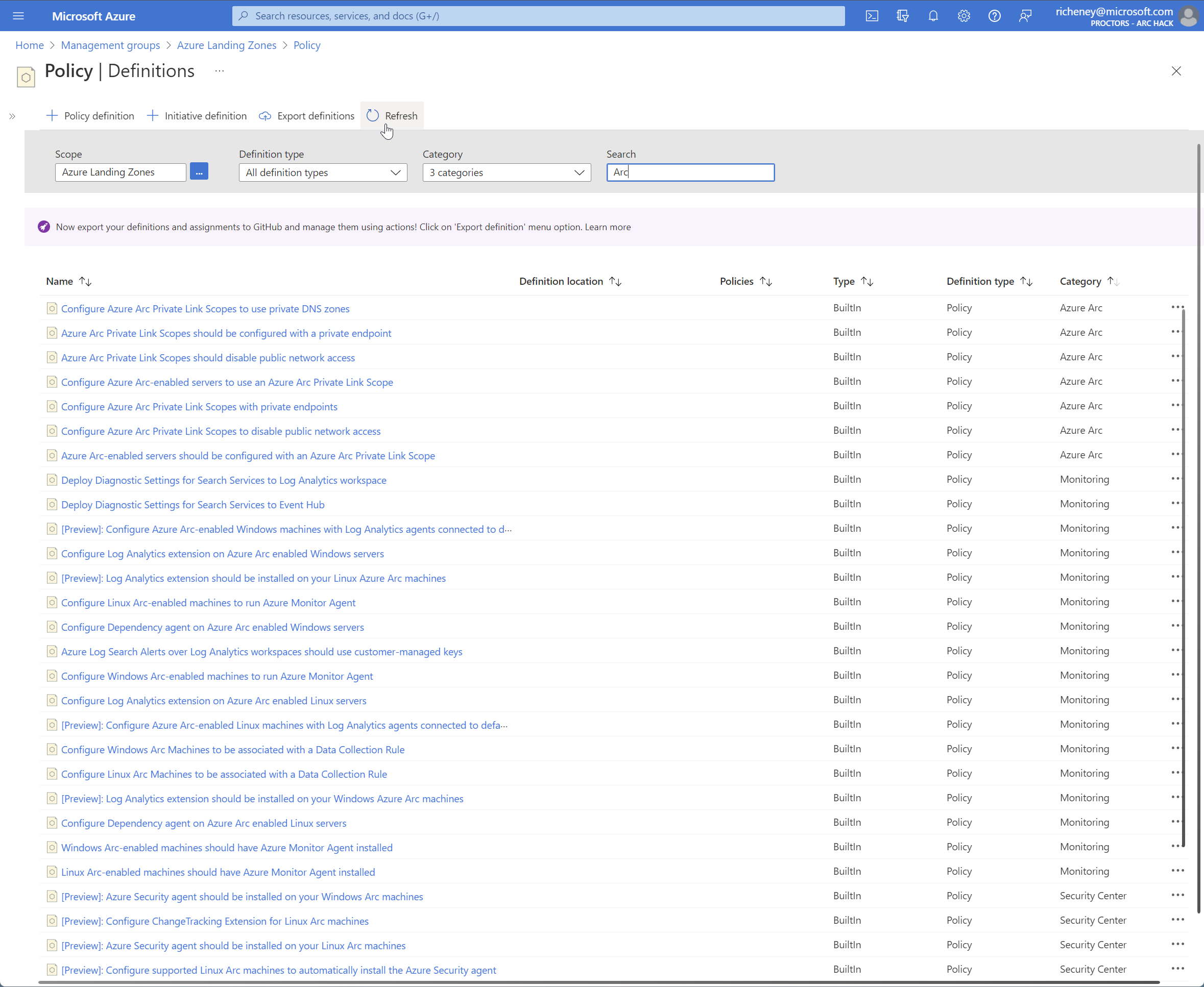 Additional policies applicable to Azure Arc-enabled Servers